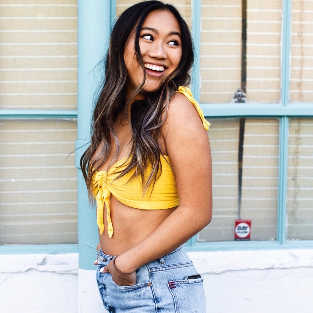 YELLOW TWO PIECE SET